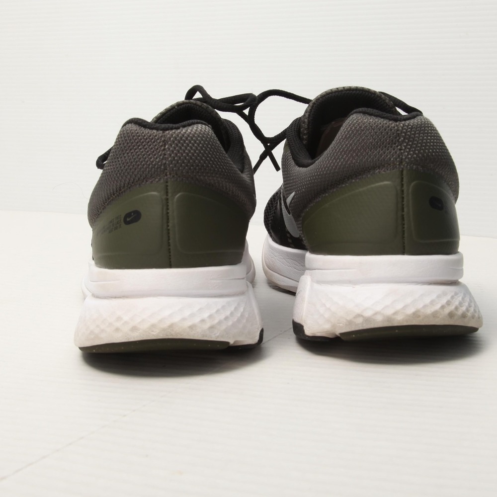 Nike Run Swift 2 Shoes Mens Size 14 Black Olive Gray Running Mesh CU3517-007 - Picture 5 of 14